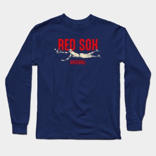 Red Sox Vintage Catch Long Sleeve T-Shirt